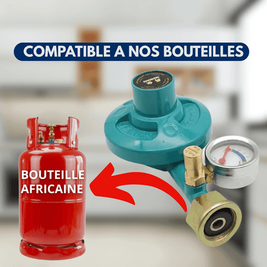 منظم غاز ذكي ونظام أمان